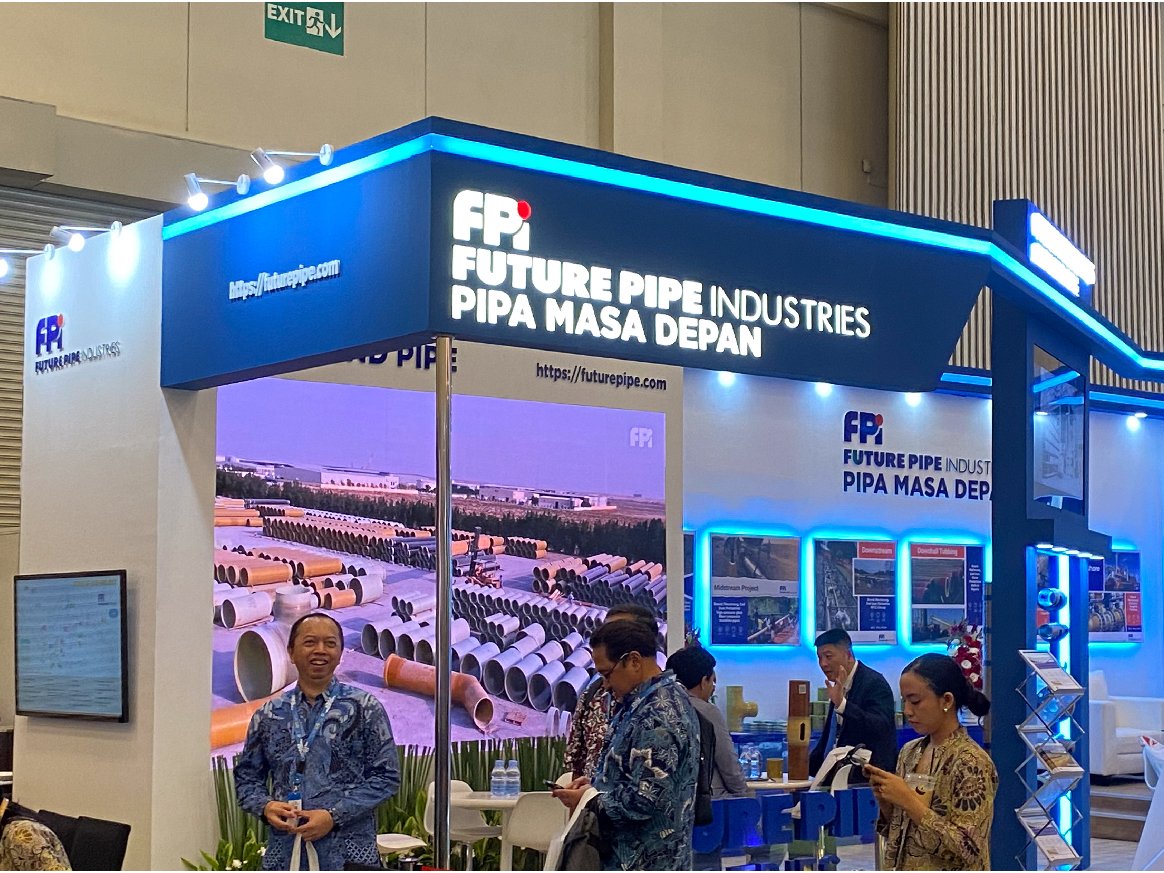 futurepipe's tweet photo. It’s our Day 1 at IPA 2023.
Join us at our at Hall 3, Booth AS19 & AS20A until July 27th. See you there!
#enerytransition #futurepipe #energy #compositepipes #oilandgas #grepipes #rtppipes #glassfiberpipes #IPA2023 #indonesia https://t.co/xoNLBjweIM