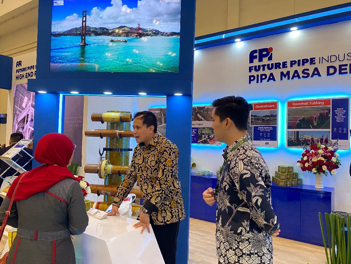 futurepipe's tweet photo. It’s our Day 1 at IPA 2023.
Join us at our at Hall 3, Booth AS19 & AS20A until July 27th. See you there!
#enerytransition #futurepipe #energy #compositepipes #oilandgas #grepipes #rtppipes #glassfiberpipes #IPA2023 #indonesia https://t.co/xoNLBjweIM