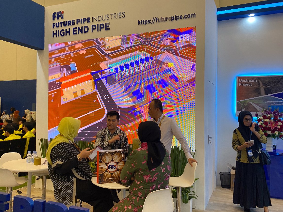 futurepipe's tweet photo. It’s our Day 1 at IPA 2023.
Join us at our at Hall 3, Booth AS19 & AS20A until July 27th. See you there!
#enerytransition #futurepipe #energy #compositepipes #oilandgas #grepipes #rtppipes #glassfiberpipes #IPA2023 #indonesia https://t.co/xoNLBjweIM