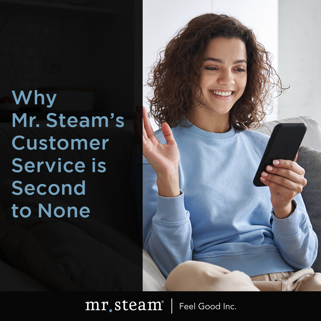 At Mr. Steam, our customer service is second to none. We pride ourselves that our customers are getting top quality care but don’t just take it from us, check out our blog post about our 5-star customer care and real customer quotes. 

hubs.ly/Q01Xhf4C0