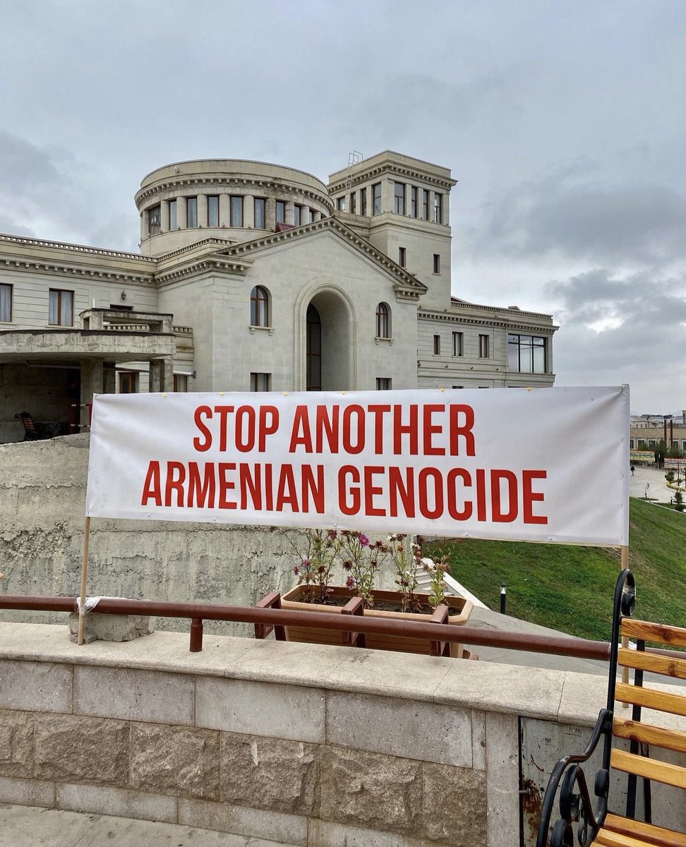 ANZHELA_YAN's tweet photo. Dear all

#Azerbaijan is starving 120,000 Armenians of #Artsakh to death. Due to severe malnutrition, children's diseases have increased; cases of miscarriages have tripled. 

You silence is killing my people; 2 children are already died, they were 3 &amp; 6 y.o. #StopArtsakhBlockade https://t.co/SZObmJytED