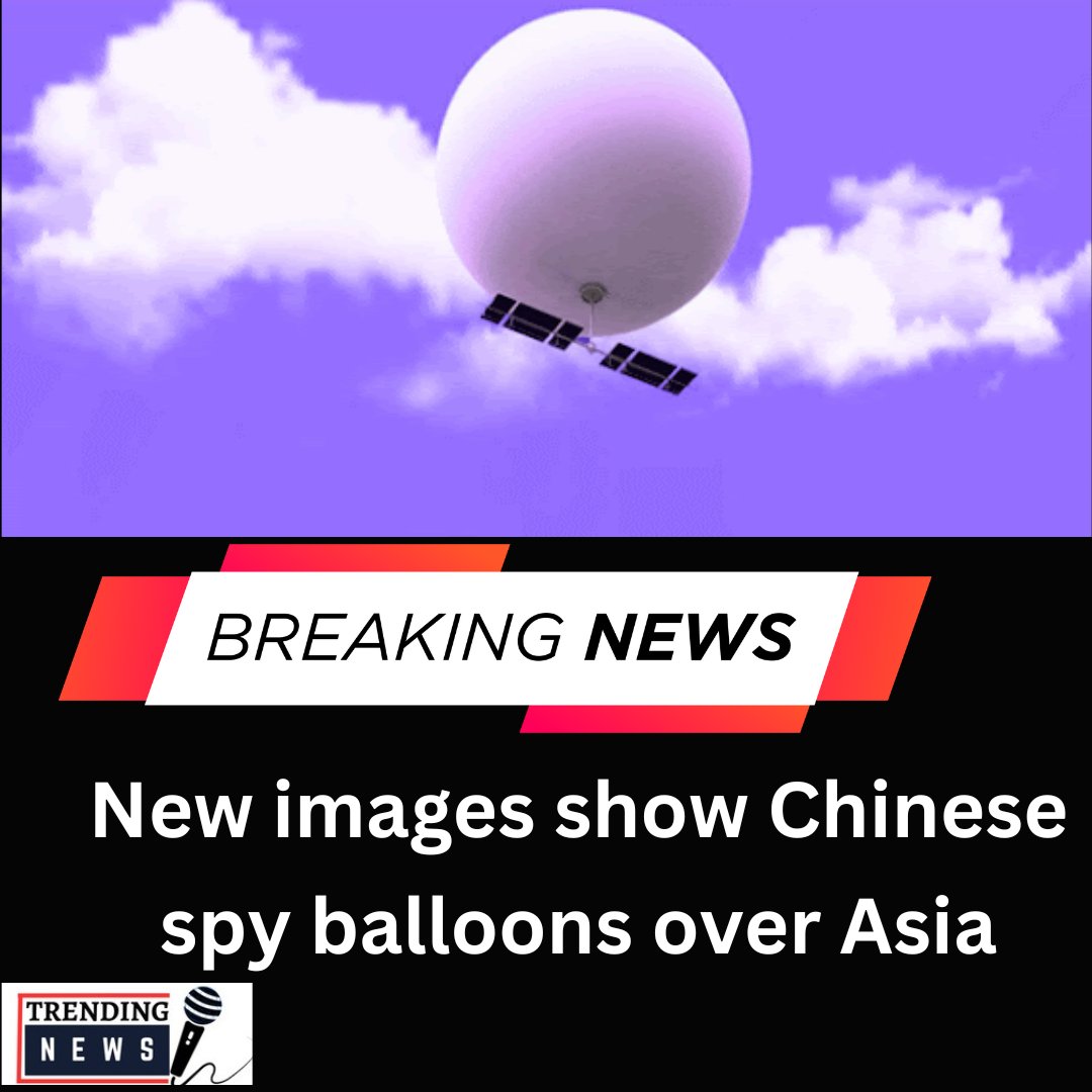 New images show Chinese spy balloons over Asia

thetrendingnews.xyz/2023/06/-New-i…

#chinesespyballoon,#spyballoon,#chinaspyballoon,#balloon,#chinesespyballoonovertheusshotdown,