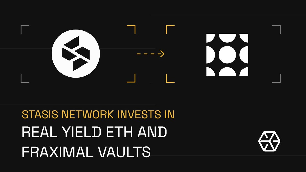 vadym_everstake's tweet photo. 1/5 @StasisNetwork, a renowned deflationary #DeFi investment fund, has made a significant investment in @sommfinance vaults. This move marks a significant milestone for both parties. 🚀 https://t.co/MsIp9GzHmg
