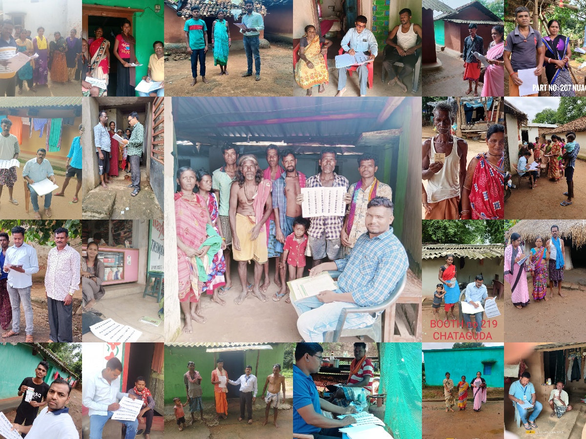 DMnabarangpur's tweet image. House to House voter verification survey in all the Assembly Constituencies of this District by the #BLOs. This survey will not only facilitate to get registered as a voter but also for changes of address, phone number, tagging of families, if any. @OdishaCeo @ECSVEEP @IPR_Odisha