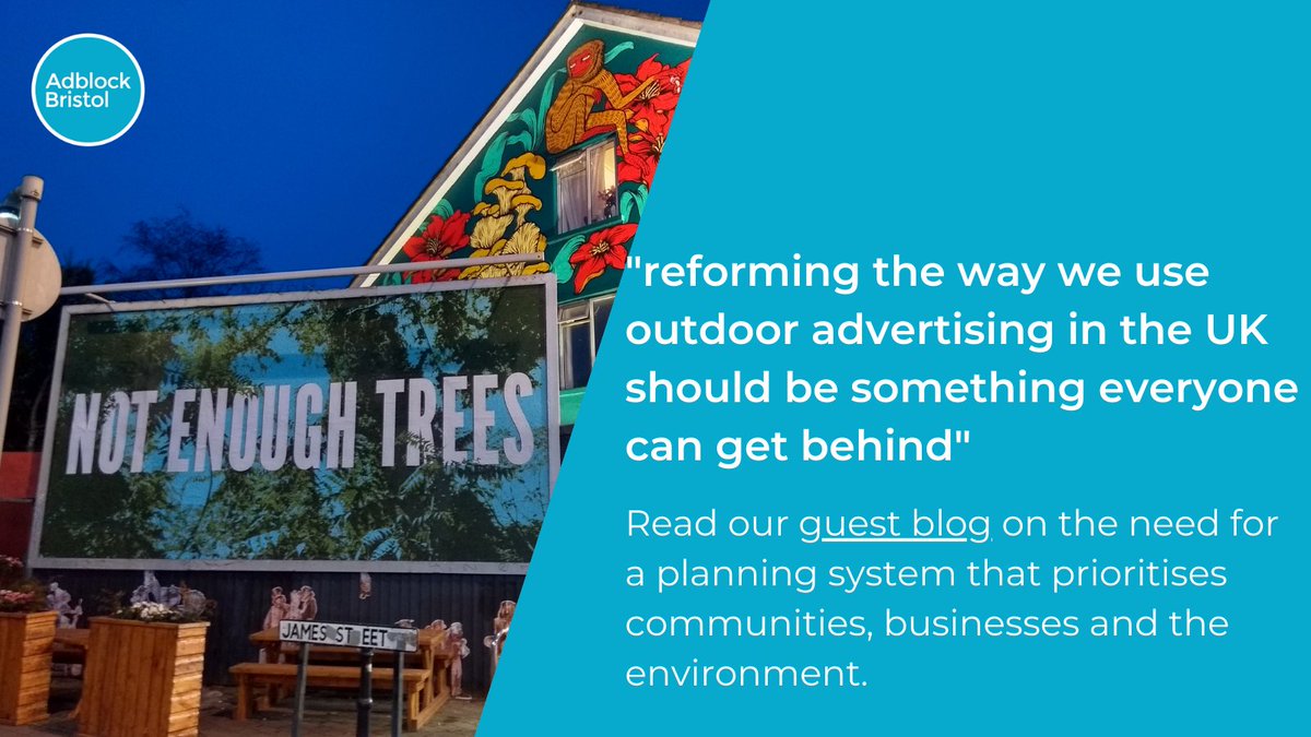 Regulations on outdoor advertising are outdated and not fit for purpose. We need reform to put communities and local authorities back in charge. 

Read our guest blog at Centre Think Tank: centrethinktank.co.uk/2023/07/24/adv…