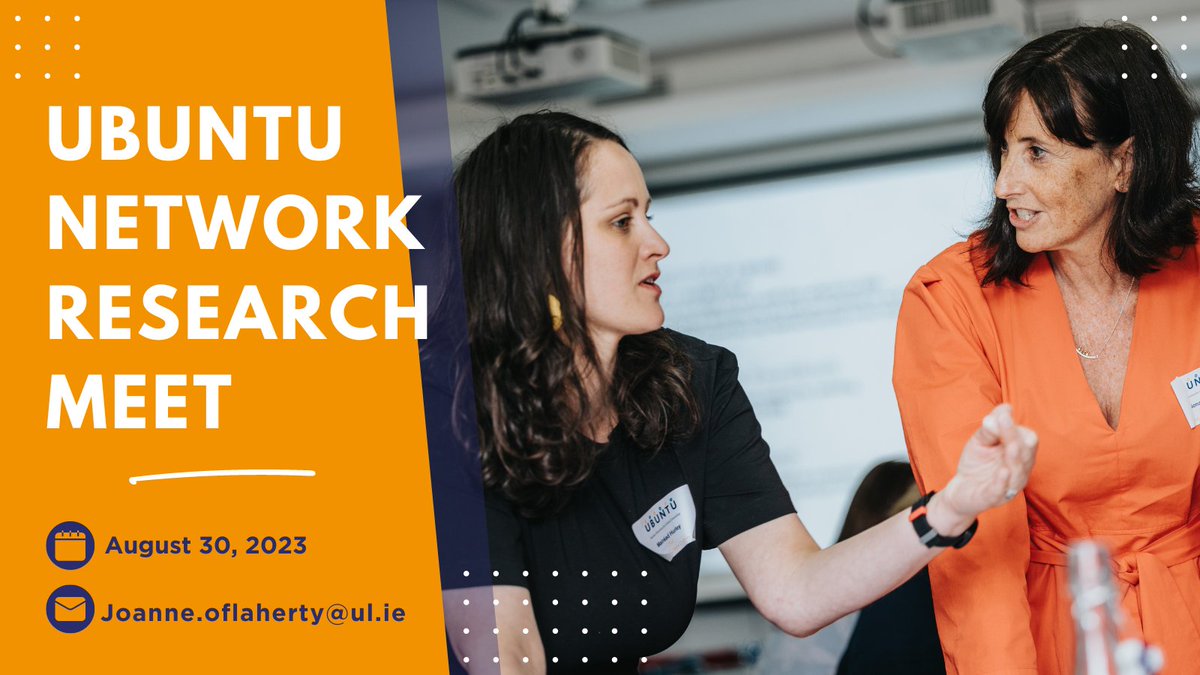 📢Exciting News!🌟Join us at the Ubuntu Network Research Meet to explore GCE research ideas in ITE! 📚👩‍🏫 Discover the potential for inter-institutional projects. Don't miss out! Register now by contacting joanne.oflaherty@ul.ie. #UbuntuNetwork #ResearchMeet #GCE #TeacherEducation
