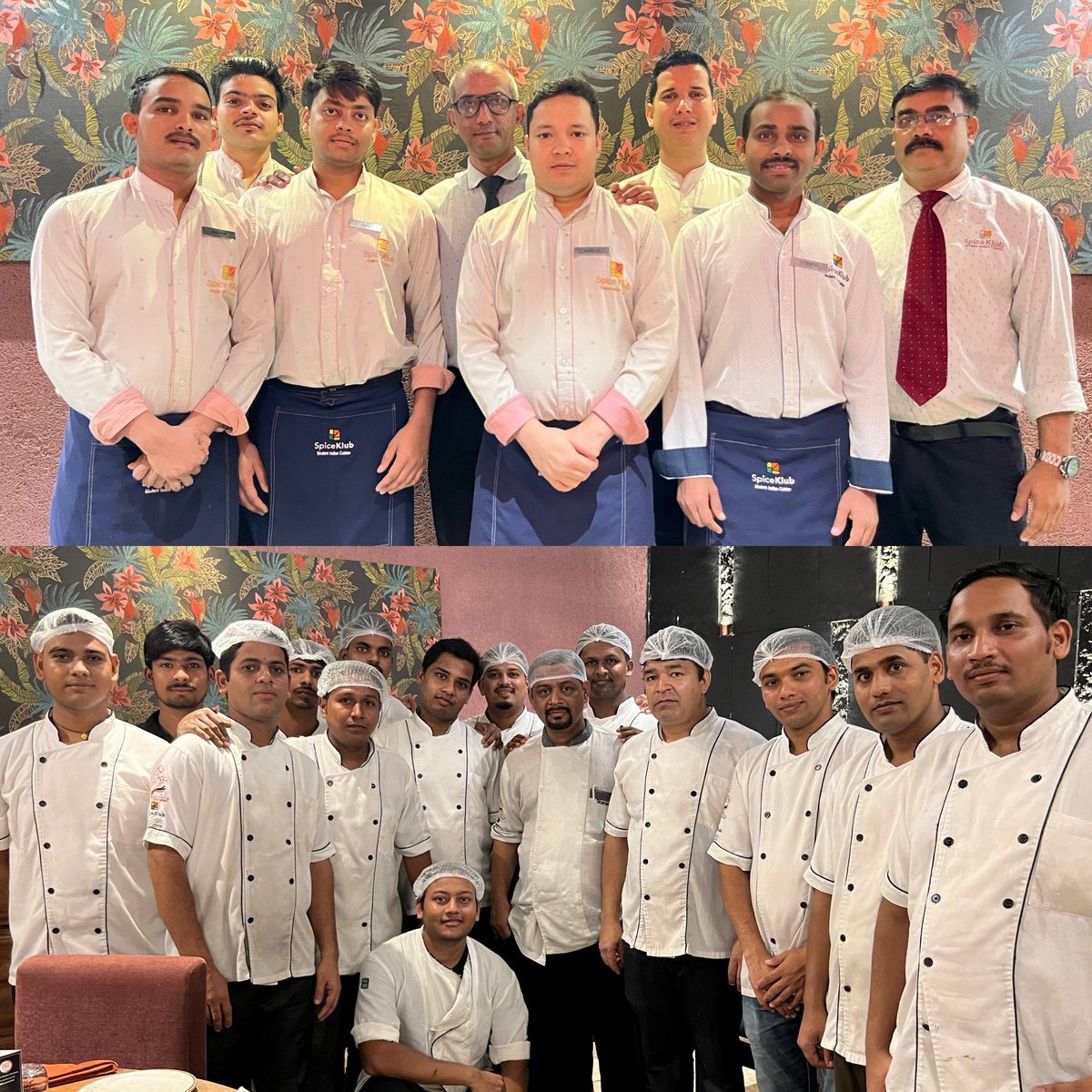 Behind these kitchen doors, a world of culinary art unfolds. 💫
.
.
.
#Behindthescenes #SpiceKlub #MordenIndian #Resturant #IndianResturant