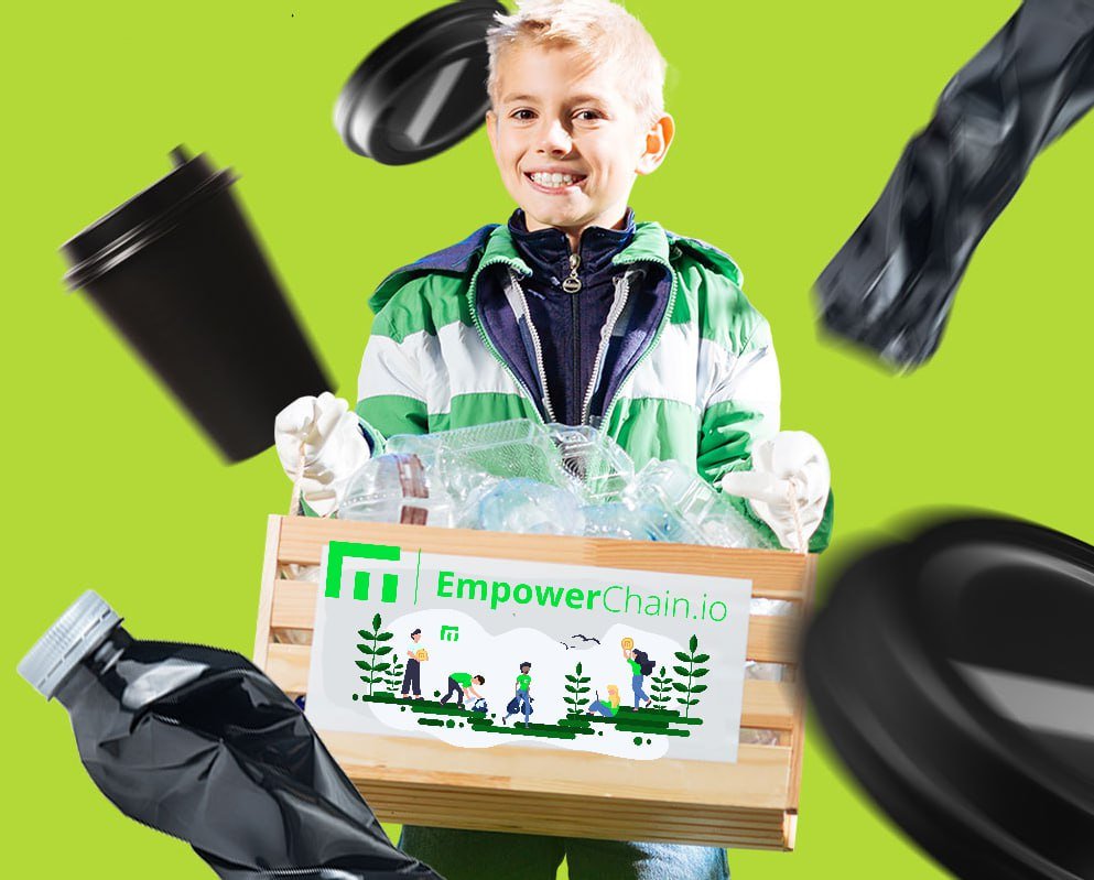 ksa_lab's tweet photo. 1/6 EmpowerChain is a revolutionary #decentralized platform reimagining the circular economy. It focuses on traceability, recycling and reuse of materials and products.
@empowerchain_io #PlasticCredits #MPWRStreamSwap #IBCGang https://t.co/QqwlDoVEQU