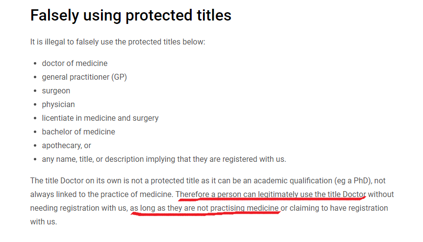 parthaskar's tweet photo. Thank you for all views, comments(&amp; mental gymnastics)

I repeat-IN A CLINICAL SETTING such as clinics/surgery, if someone is seeing a person with the title "Dr"?  

They should know if they are seeing a "Doctor of Medicine" 
Or Theology

Views of @gmcuk 

https://t.co/SEqjZ4JsTb https://t.co/bqcTIjmzYD