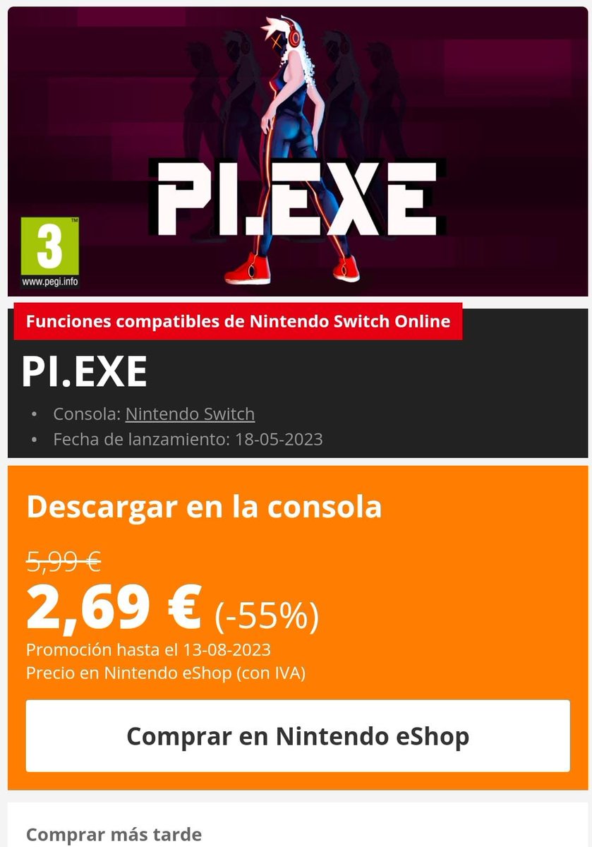 ZenBerryTeam's tweet photo. Pi.Exe is on sale! With a new update on using the Pro controller and performance issues! Check it out! #NintendoSwitch #Piexe #GameDev #indiegame #IndieGameDev https://t.co/Ck2yYWcjap