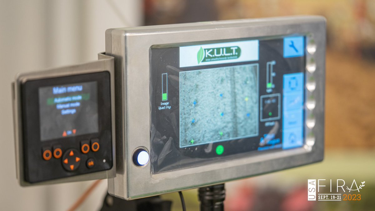 gofar_fira's tweet photo. #FIRAUSA23🇺🇸
Artificial Intelligence: the core component in #AgRobotics at #FIRAUSA23!🤖
➡️Expo zone with #AI and component suppliers
➡️Field demos of #agrobots
➡️Panel discussions
Sep. 19-21 at Salinas Sports Complex📆
Register now: https://t.co/Fw44EkXeRj
#robots #agriculture https://t.co/E3P2x54eXi