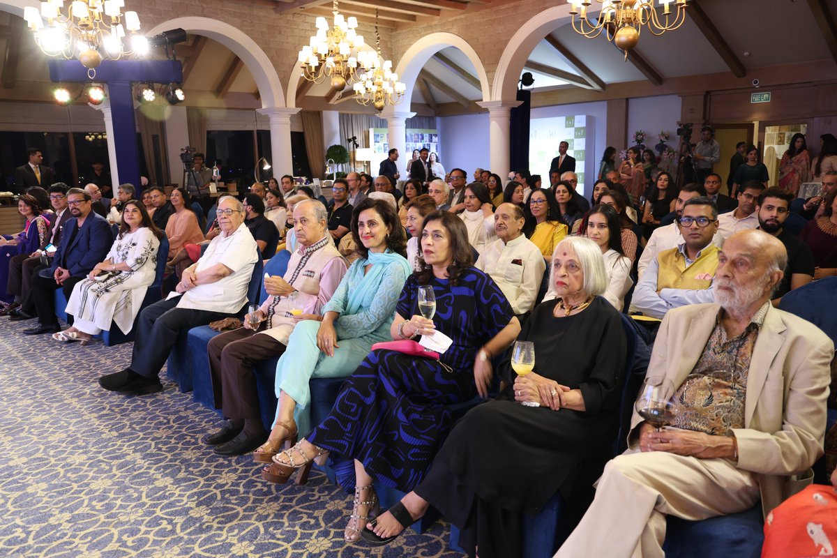 TajMahalHotel's tweet photo. Journey through #50goldenyears of captivating stories and tales as we celebrate the milestone of #TajMagazine at #TajMahalNewDelhi. From cultural wonders to remarkable destinations, luminaries, and timeless trends, the #GoldenEdition weaves a #TapestryOfTales. #50thGoldenEdition https://t.co/kdo8njSchb