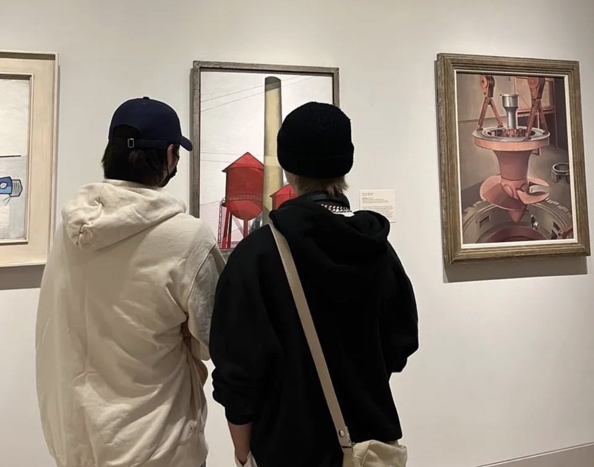 hanmingg's tweet photo. just leeknow and han wearing black and white during their 2023 dates https://t.co/sjW0mB24b9