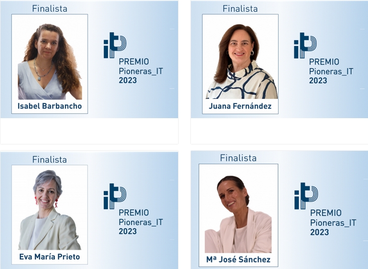 La profesora <a href="/IsabelBarbancho/">Isabel Barbancho</a>  del <a href="/Dpto_IC/">Departamento IC-UMA</a>  ha sido escogida como finalista del Premio Pioneras_IT 2023 del <a href="/COIT_AEIT/">COIT_AEIT</a> ic.uma.es
Se ha abierto una votación en redes sociales para escoger a la  ganadora:
- Votación Premio Pioneras_IT 2023 u.uma.es/d3y/
