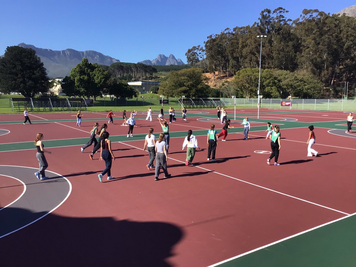 We have arrived in South Africa for our Netball tour! 🙌 1st stop Stellenbosch University for a wake up training session after the long flight 😊 We have arrived to some beautiful weather also 🌞 All safe &amp; well #SouthAfrica #Netball