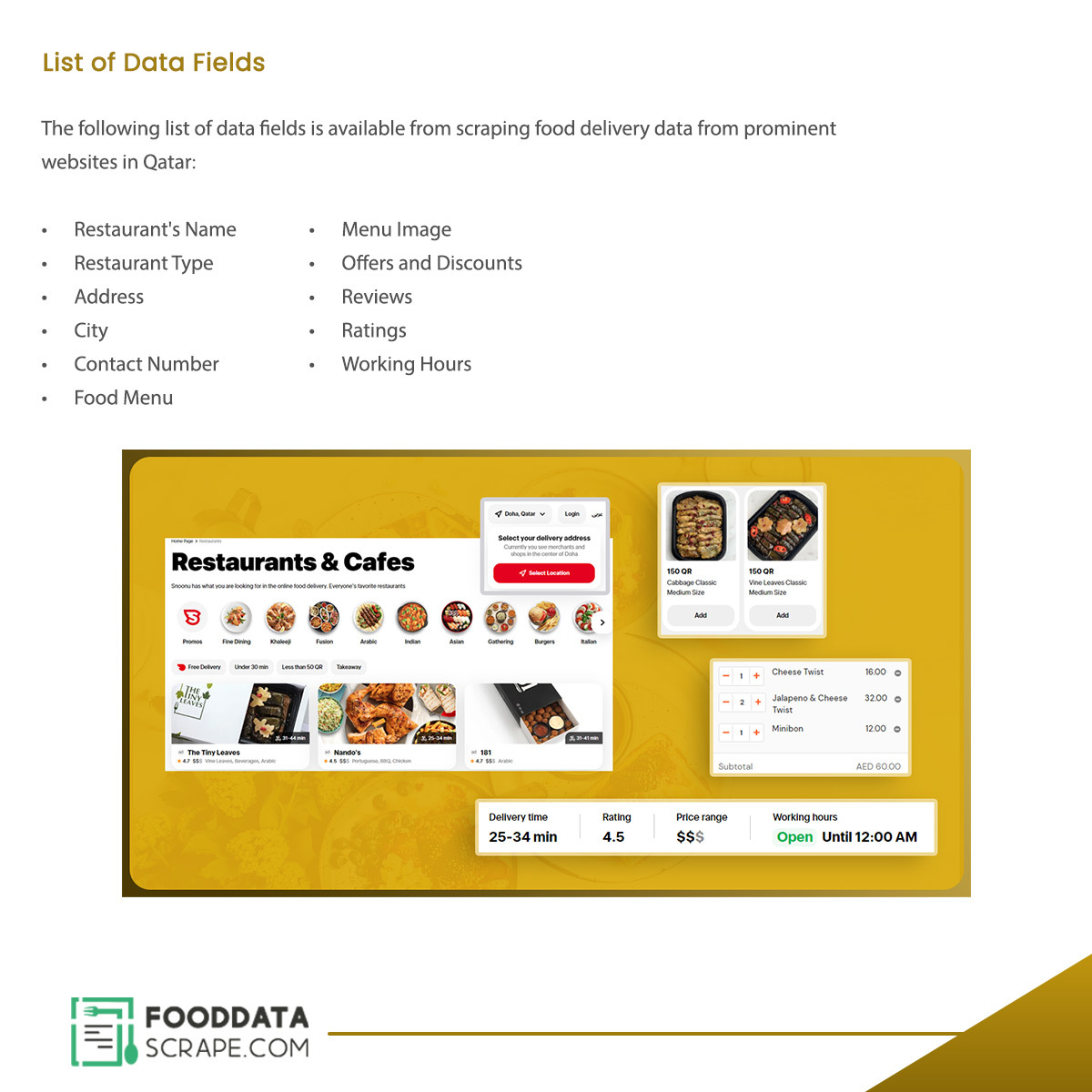fooddatascrape's tweet image. Leverage #fooddatascraping to extract valuable insights from prominent Qatar websites. Enhance your food delivery services and gain a competitive edge with accurate and real-time information.

food-data-scrape.medium.com/how-food-data-…

#scrapeQatarfooddeliverywebsites #USA #UAE #india #Qatar