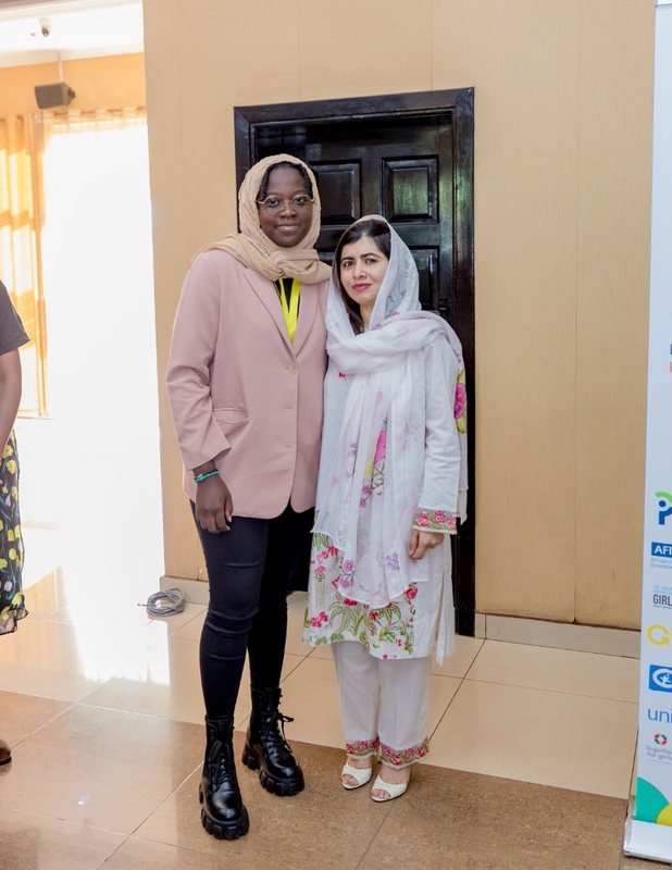 Children4peaceC's tweet photo. From the july 19 to july 20, 2023, Children for Peace represented by  Divina took part with several gender and human rights activists and champions like
(Malala Yousafzai and Stacey Abraham), to the 2023 Women Deliver International conference on Rwanda. https://t.co/Y4GjEI2PHS