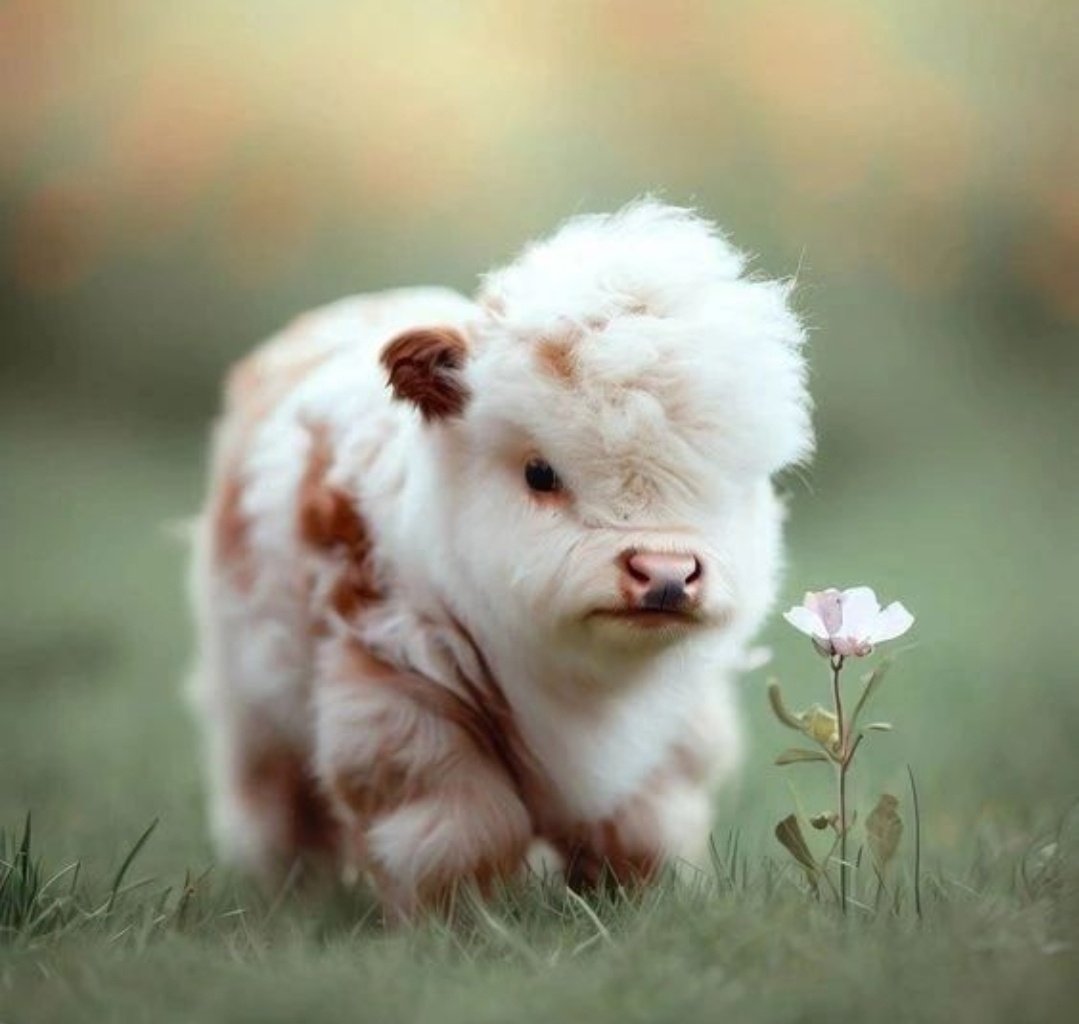 RainbowWrangler's tweet photo. Why are baby cows just so frigging cute tho WHY?!?! https://t.co/ED6DsMLqu2