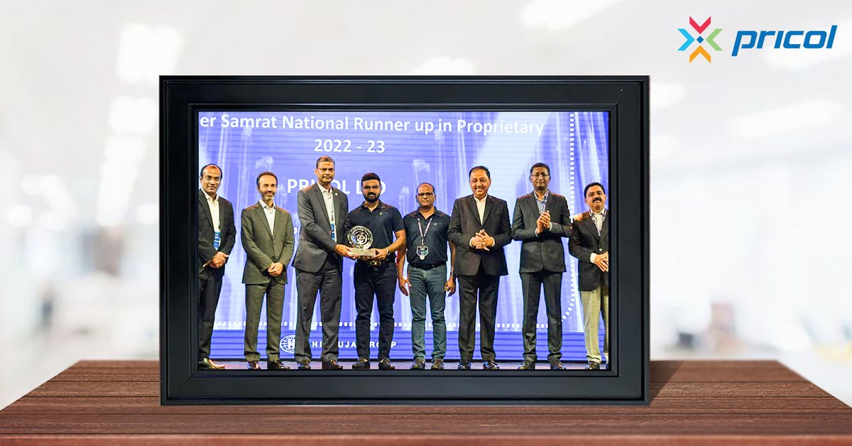 pricollimited's tweet photo. Pricol is thrilled and honoured to be recognized as the #SupplierSamrat National Runner-Up in Proprietary FY 22β23 by Ashok Leyland!
#NationalRunnerUp #ExcellenceInManufacturing #AshokLeyland #AutomotiveIndustry #ProudMoment #AwardWinners #PricolLimited https://t.co/Ujcijy6TOv