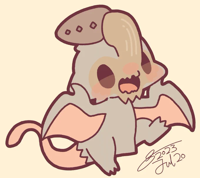 #今日のもんすたー 日付だいぶズレのゲリョス(存在をわすれていた)