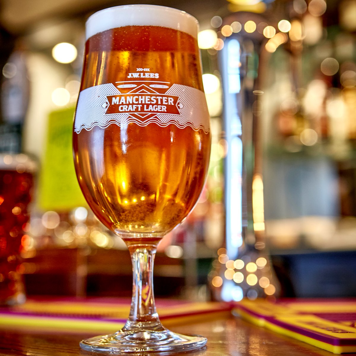 RedWithington's tweet photo. Everyone loves a freebie … If you enjoy 6 pints of Manchester Craft Lager with us you can win a free pair of themed sunglasses! https://t.co/22SsT9bRY9