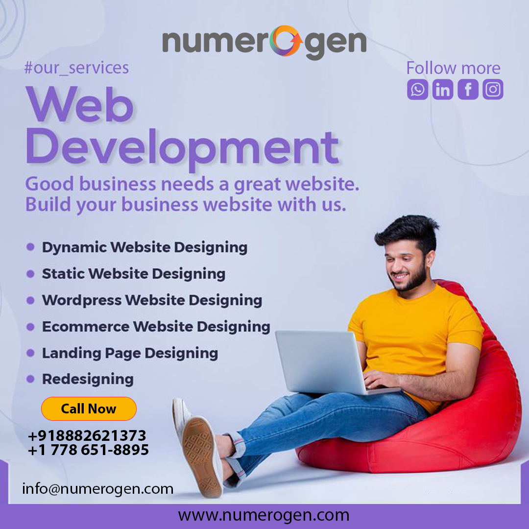 NumerogenS's tweet image. &quot;𝐍𝐮𝐦𝐞𝐫𝐨𝐠𝐞𝐧 𝐒𝐨𝐥𝐮𝐭𝐢𝐨𝐧𝐬: 𝐔𝐧𝐥𝐞𝐚𝐬𝐡𝐢𝐧𝐠 𝐖𝐞𝐛 𝐃𝐞𝐯𝐞𝐥𝐨𝐩𝐦𝐞𝐧𝐭 𝐁𝐫𝐢𝐥𝐥𝐢𝐚𝐧𝐜𝐞 𝐟𝐨𝐫 𝐘𝐨𝐮𝐫 𝐁𝐮𝐬𝐢𝐧𝐞𝐬𝐬 𝐒𝐮𝐜𝐜𝐞𝐬𝐬! 🚀💻

For More Info
Website: numerogen.com
Mail: info@numerogen.com
Phone:+918882621373
Numerogen Solutions