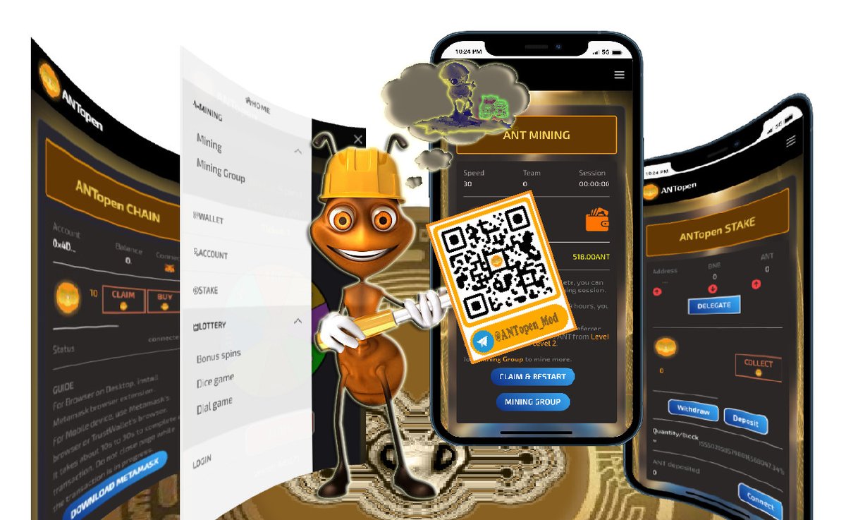 antopen_org's tweet photo. 📱Pick up your phone and scan the QR code to join now.
👍ANTopen is completely free💯
✔️Just mining hard, the opportunity is yours.

#ANTopen #ANT #BNB    #BTC    #core #Crypto #miningapp #miningfree #miningroom #Claim #Airdrop #Stake #presale #buy #lottery #dial #spins #coin #shitcoin #atlcoin #coinnew #CryptoNew #Crypto2023 #cryptocurrency
