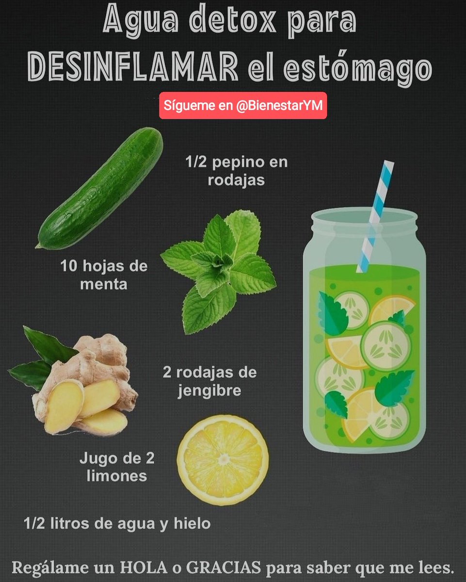 BienestarYM's tweet photo. ✨🍉🥥🌱☀️Tip Salud☀️🌱🥥🍉✨

🌟Batido Detox🌟

Pasos para la salud👇

✨Duerme bien🛌
✨Come sano🥗
✨Ejercicio🏋️
✨Toma el Sol☀️🏖️
✨Medita🧘

🌟Regálame un "GRACIAS" en comentarios para saber que me lees🌟 https://t.co/VGHwNXU6P8