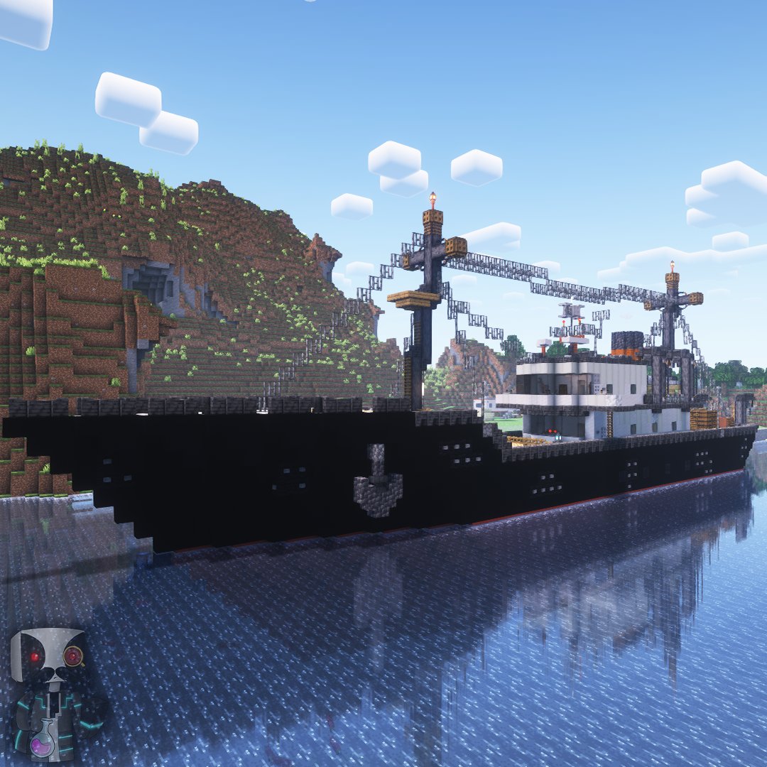SirDerpol's tweet photo. My starter base for Randomcraft season 3 is this Dieselpunk Cargo ship.
https://t.co/7q6W78qkFz
#Minecraft #Randomcraft #Dieselpunk https://t.co/hKPDJZMVDX
