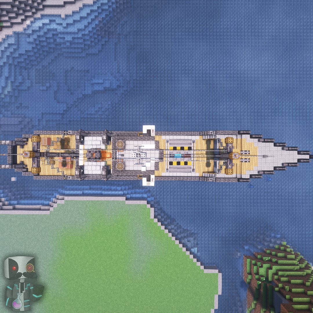 SirDerpol's tweet photo. My starter base for Randomcraft season 3 is this Dieselpunk Cargo ship.
https://t.co/7q6W78qkFz
#Minecraft #Randomcraft #Dieselpunk https://t.co/hKPDJZMVDX