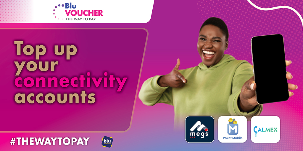 BluVoucher's tweet photo. ๐ขDon't let airtime stand in your way of connecting with your loved ones!
๐ Keep the conversations flowing, stay connected & make every moment meaningful with our partner SMS, voice and data bundles.
Get yours today & top up your accounts
#TheWayToPay #Calmex #PoketMobile #MegsApp