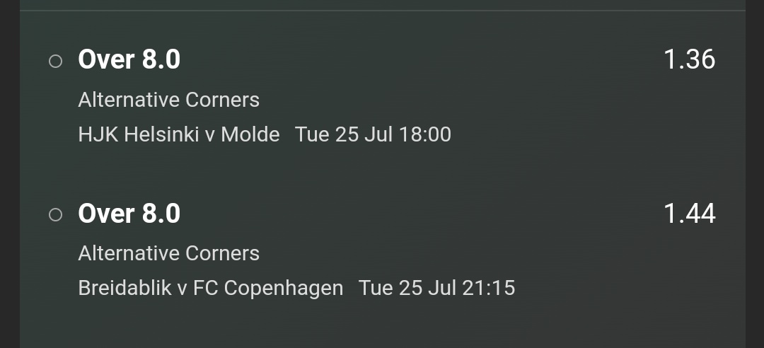 cornerboytip's tweet photo. #BoTD
#FreeTip
#Bet365
#FootballTipster
#Cornerbetting
#UCLQualifying https://t.co/EWlFq31FJZ