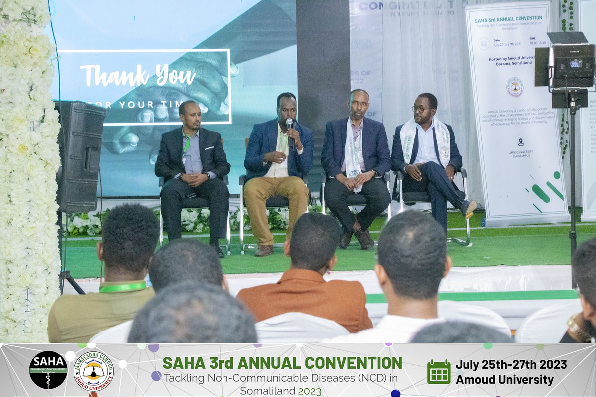 AmoudUniversity's tweet photo. Day One:

Q &amp; A Session 

#Saha_3rd_Annual_Convention_at_Amoud_Uinversity_2023 https://t.co/0wRf9aTQEw