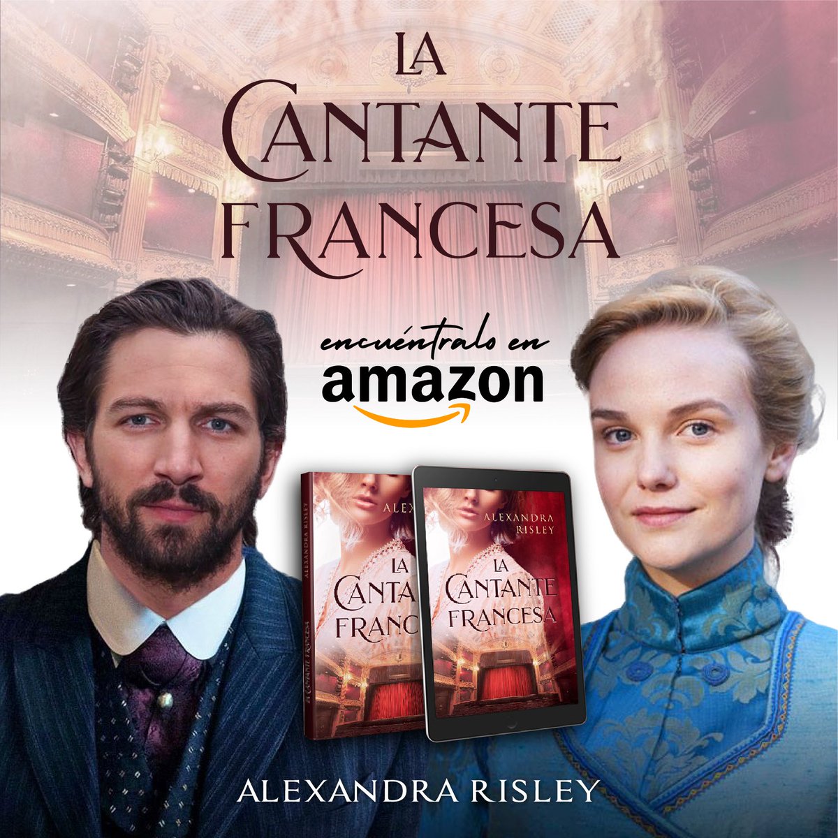 ¿Aun no sabes cuál es tu próxima lectura? ¿Qué tal una historia de seducción, música y romance en la esplendorosa Viena del siglo XIX? #LaCantanteFrancesa te espera en #AmazonKindle #novelaromantica #libros. mybook.to/lacantantefran…