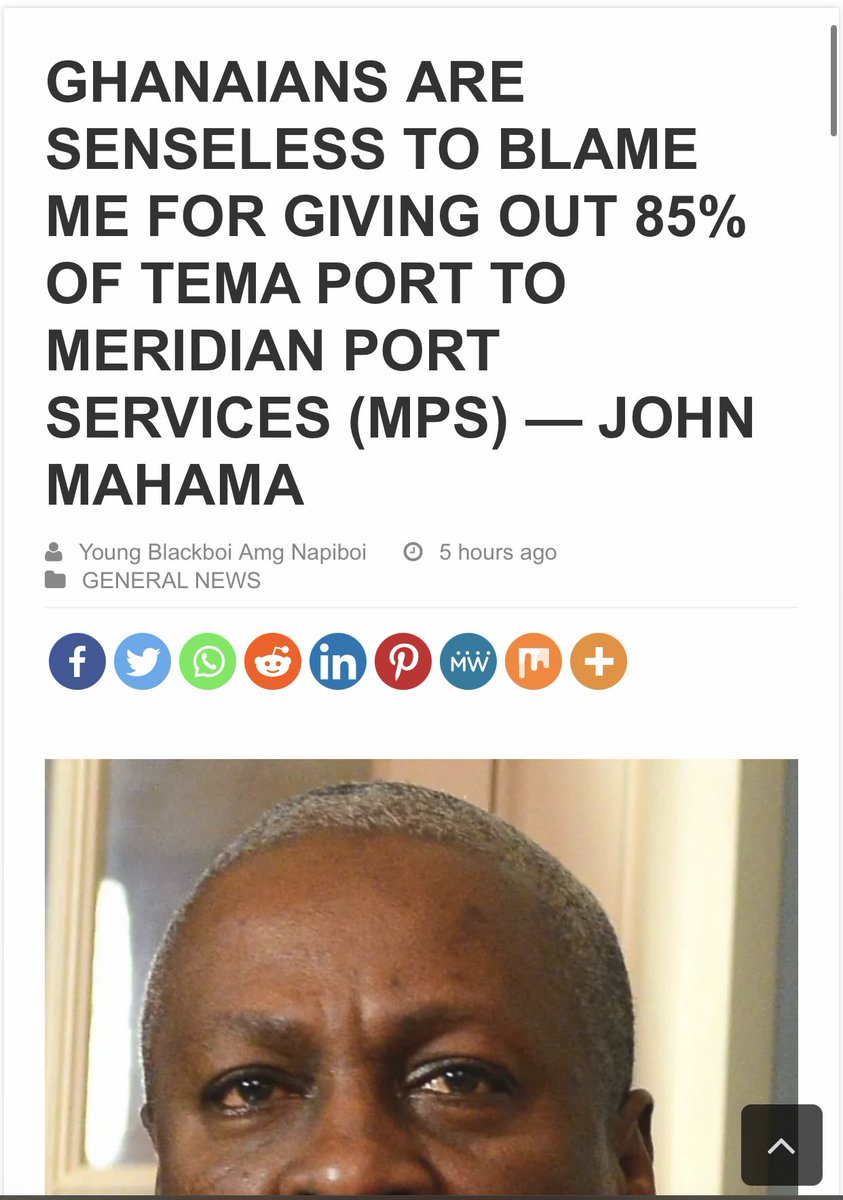 OsonoAmmiel's tweet photo. Desperation is very powerful, it has forced the former president to talk like a footsoldier
This is not the first time @JDMahama is insulting Ghanaians. This has been his talk since his days as a running mate till date, always insulting Ghanaians. https://t.co/Ocm0I8c76v
