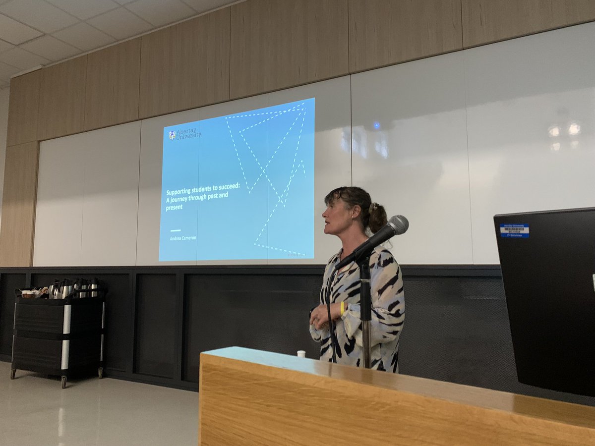 MHNAbertay's tweet photo. A great morning so far at our research symposium! Projects around widening participation, gratitude in MHN, supporting student nurse wellbeing and restrictive practice in MHN @leah_hosie @BowieMh @_judekelly #AcademicTwitter @AbertayUni https://t.co/5VbfasDR3P