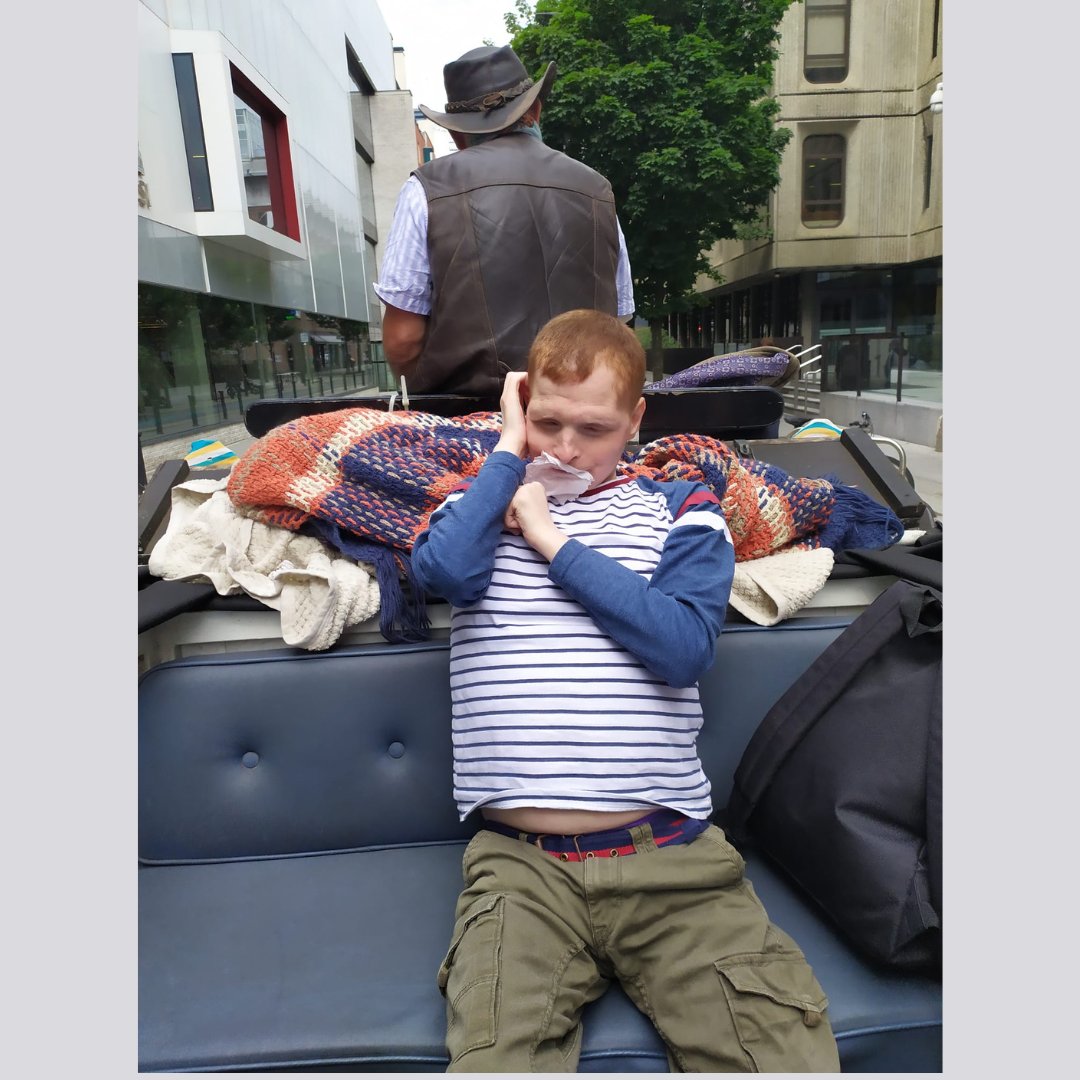 sjogcs's tweet photo. Last week ,Willy got to experience a horse and carriage ride through Dublin city. Itโs incredible progress to see Willy now has the skills to go on a horse carriage ride, a credit to so much hard work by his staff.
#personcentredapproach #assisteddecisionmaking
@sjogdse https://t.co/OnjYzHF9g8