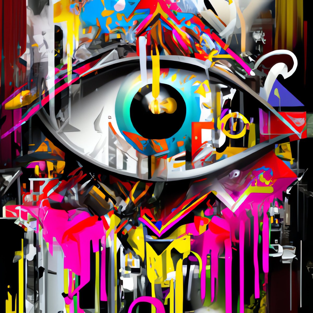 dope2gether's tweet photo. "Retina Reflections": a couple of designs, each depicting a different reflection in the same eye, symbolizing the multitude of realities the eye can perceive. #BeDope2gether https://t.co/4q3pIGg4tP