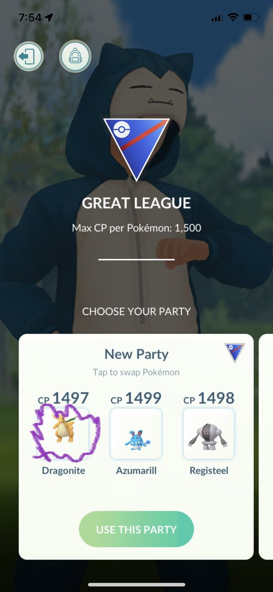 Looking at my watch like “is it time yet?”

Sorry <a href="/GoddessNHoff/">NHoff</a> but Azu is still good.