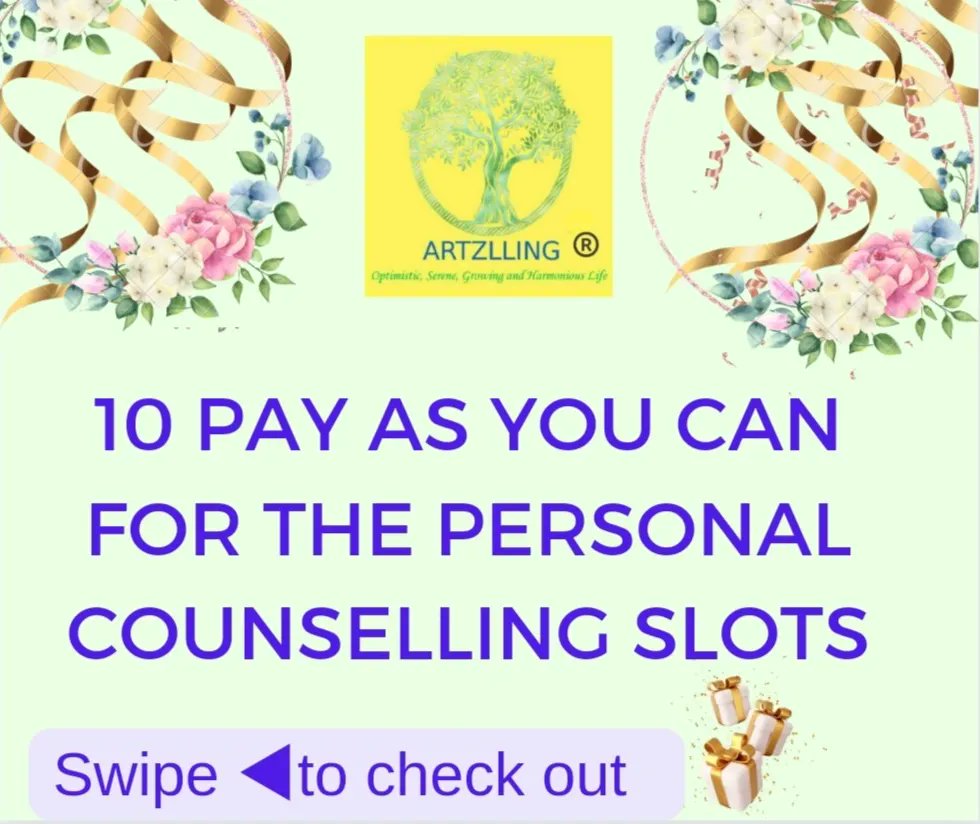 RuchiGoshar's tweet photo. You asked for more accessible personal counselling slots and we brought it for you check out in post ✨️🎁🔥
We at ARTZLLING understand that often we need time to form a rapport with our counsellor, and it takes up our time , resources and investment so to make it affordable. https://t.co/7N76atFZPY