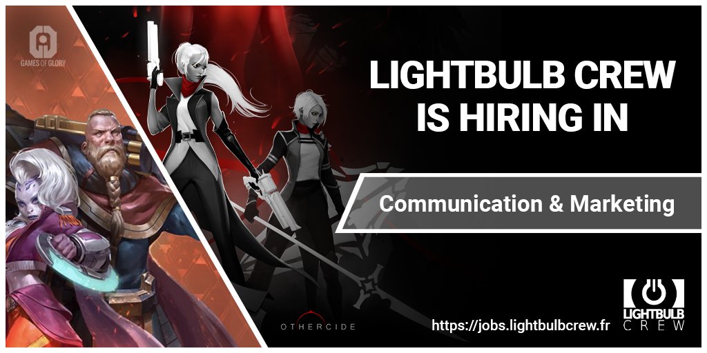 LightbulbCrew's tweet photo. We're hiring two new profiles for our publishing branch @FiresquidGames!

Apply here:
🟣 Junior Community Manager: https://t.co/0qKWIKqtw9
🟢 Marketing Assistant: https://t.co/K59UMWHwj1 https://t.co/J5dapQ37uv
