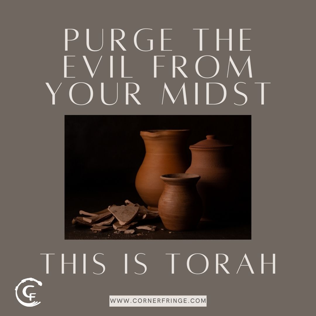 CornerFringe's tweet photo. You shall remove the evil from among you. Deuteronomy 17:7b
#rightruling #thisisTorah #purgetheevil #besetapart #separateyourselves https://t.co/NQJHYHRSlE