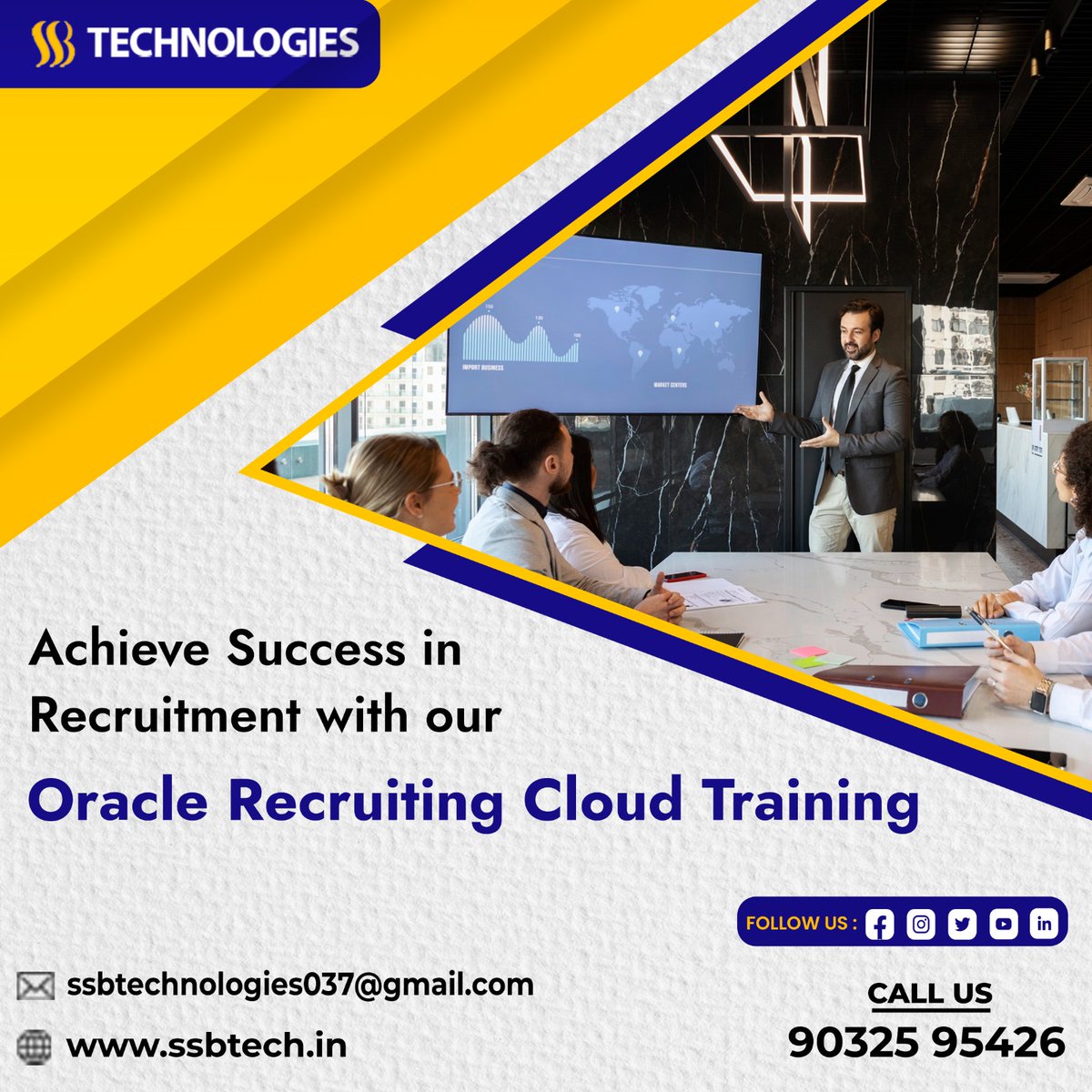 SsbTechnologies's tweet image. Achieve success in recruitment with our comprehensive Oracle Recruiting Cloud Training. Enhance your skills and optimize your talent acquisition process.
Visit us at ssbtech.in
#ssbtech #oraclerecruiting #oraclefusiontechnical #oracleintegration