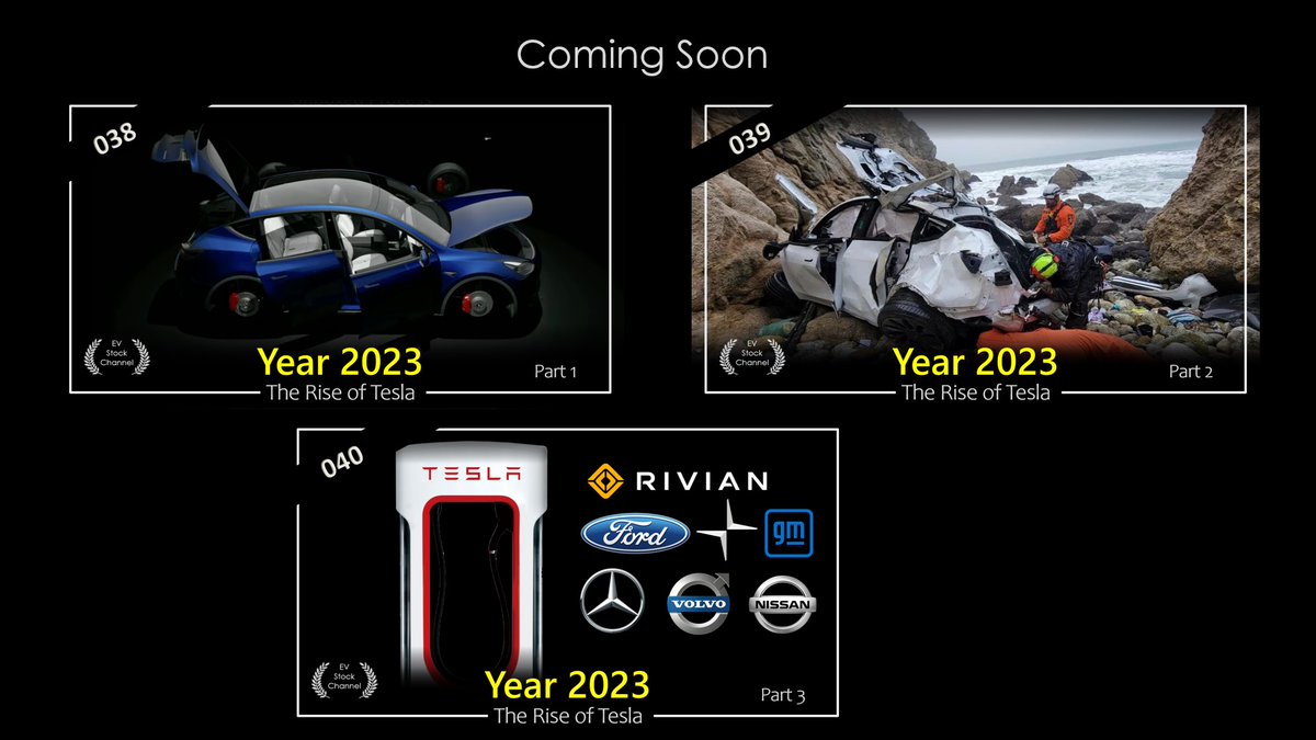 ev_stock's tweet photo. The next 3 episodes of the Rise of Tesla Documentary Series. Coming soon. https://t.co/rrgm3XbZTC