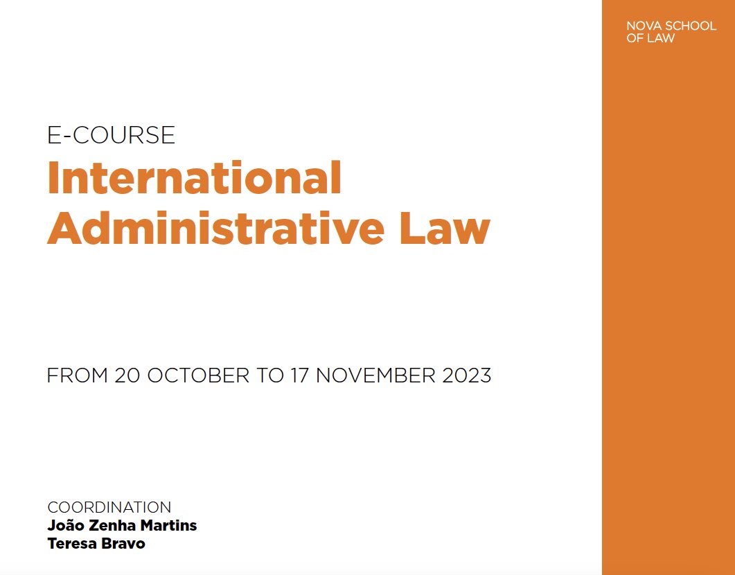 marcofasciglion's tweet photo. Glad having been invited as lecturer to this IAL course at NOVA School of Law in Lisbon. Very timely topic and great speakers. Thanks to the organizers! #IOs #administrativelaw #immunities #rights #Employment #disputesettlement #ILO https://t.co/7tFnCwtYQ1