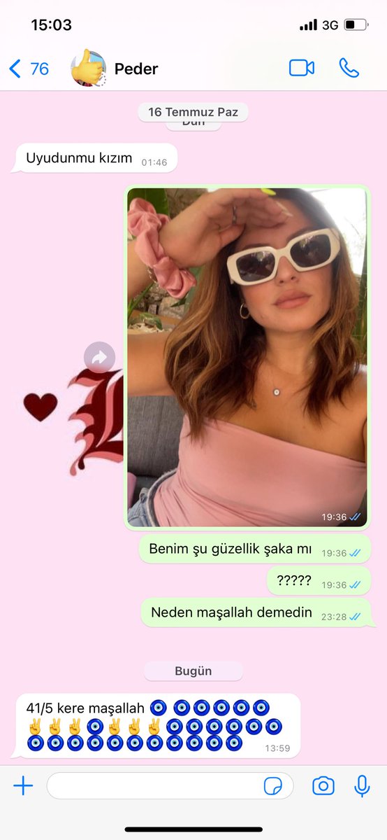 Kırkbirbuçuk kere maşallah demeden bırakmam 🥹