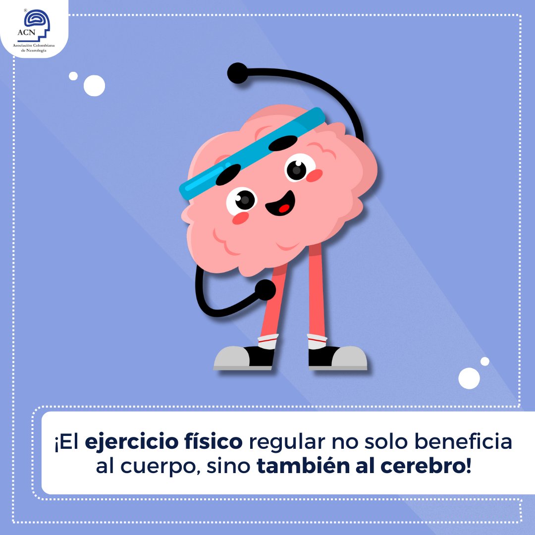 🏃🏻Realizar ejercicio físico regularmente te ayudará a:

🩸Mejorar el flujo sanguíneo: Esto significa que más oxígeno y nutrientes llegan al cerebro, lo que favorece su funcionamiento óptimo.

#EjercicioFísico #SaludCerebralyDiscapacidad #NoDejarANadieAtrás #LeaveNoOneBehind 
🧵⬇️