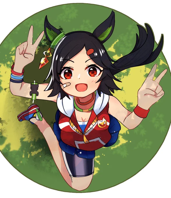 # リプ来たキャラを描く リプきたキャラでチケゾーちゃんを描かせていただきました