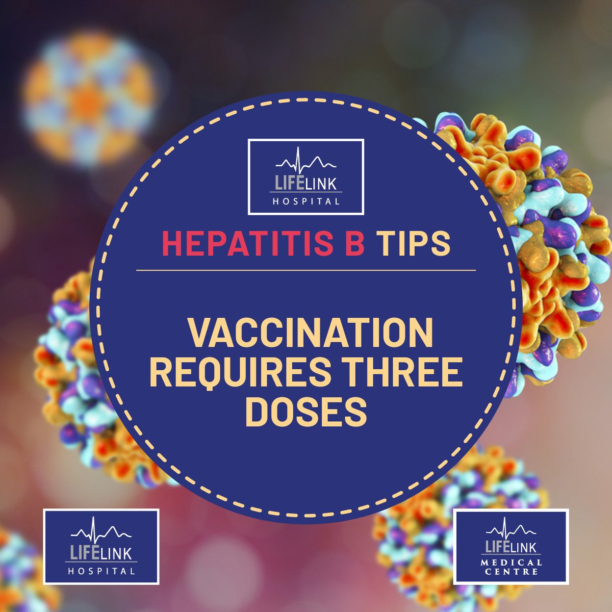 Did you know? Hepatitis B is preventable through vaccination! 📍

Protect yourself against Hepatitis B with a full three-dose vaccination. Don't leave your health to chance—get vaccinated and stay safe! #WeDoCare #HepatitisAwareness #stayprotected #healthfirst