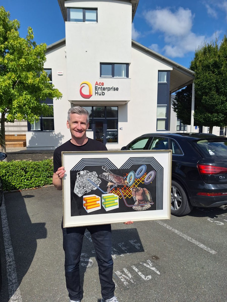 Terenure Enterprise Centre (@t_enterprise) on Twitter photo 🎨 EXCITING NEWS 🎨
Today Dave had the pleasure of visiting Karen <a href="/ACEParkD22/">ACE Enterprise Park</a> to collect this wonderful piece of contemporary artwork as part of Art in the Hubs, an initiative by Contemporary Irish Art Society and <a href="/connectedhubs/">ConnectedHubs.ie</a>
Continue reading at: bit.ly/3OtdC6t 🎨 EXCITING NEWS 🎨
Today Dave had the pleasure of visiting Karen <a href="/ACEParkD22/">ACE Enterprise Park</a> to collect this wonderful piece of contemporary artwork as part of Art in the Hubs, an initiative by Contemporary Irish Art Society and <a href="/connectedhubs/">ConnectedHubs.ie</a>
Continue reading at: bit.ly/3OtdC6t